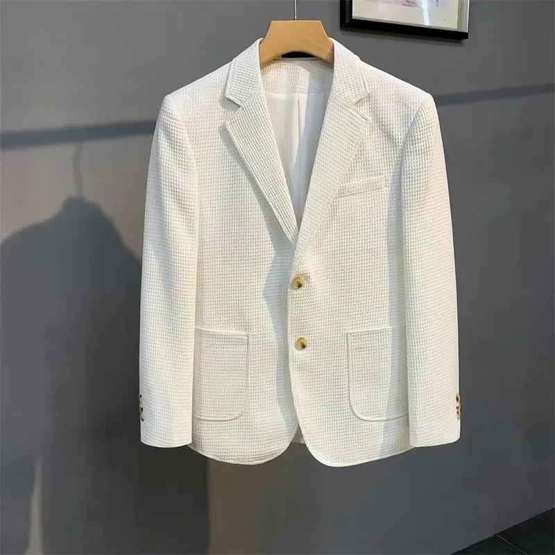 Slim Fit Color Business Coat