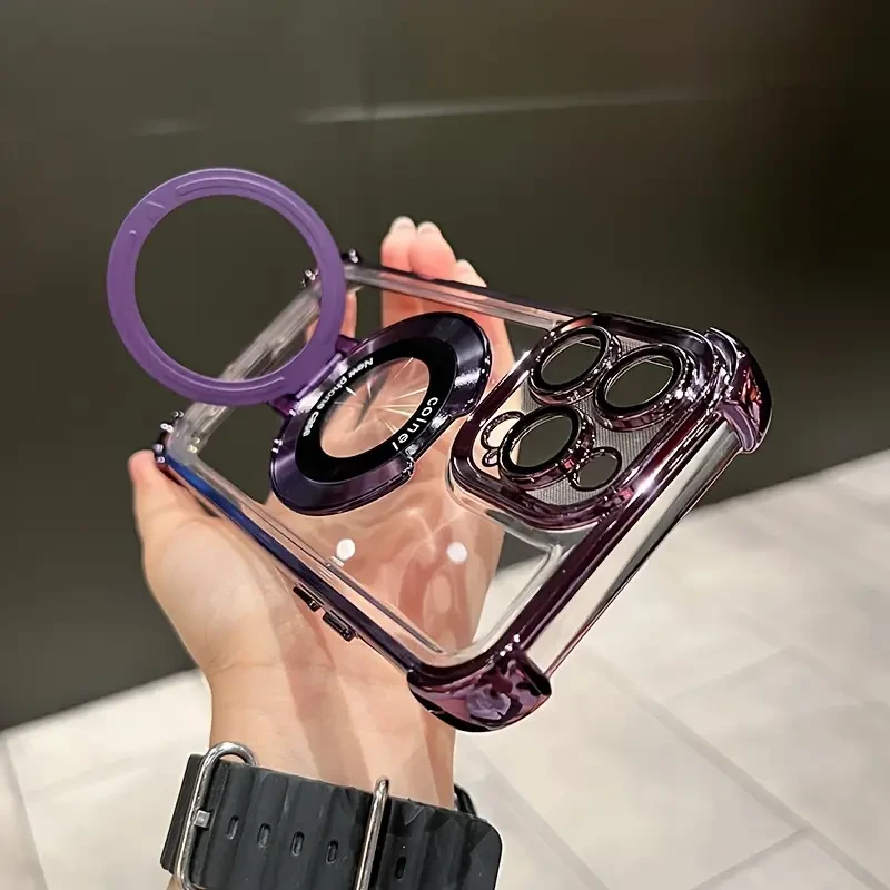 Electroplating Phone Case for iPhone 15 14 13 12 Pro Max
