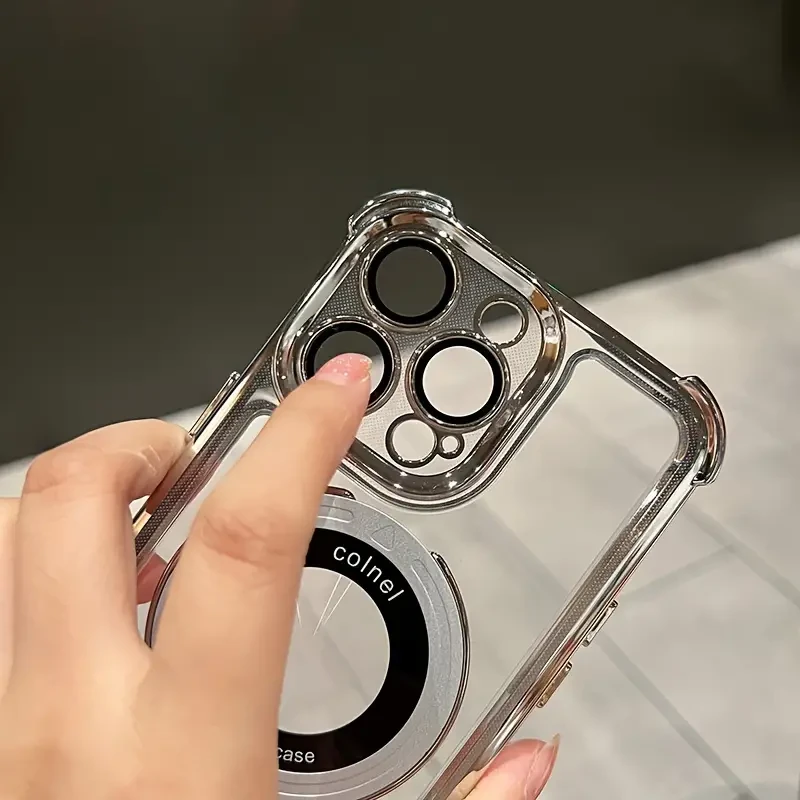 Electroplating Phone Case for iPhone 15 14 13 12 Pro Max