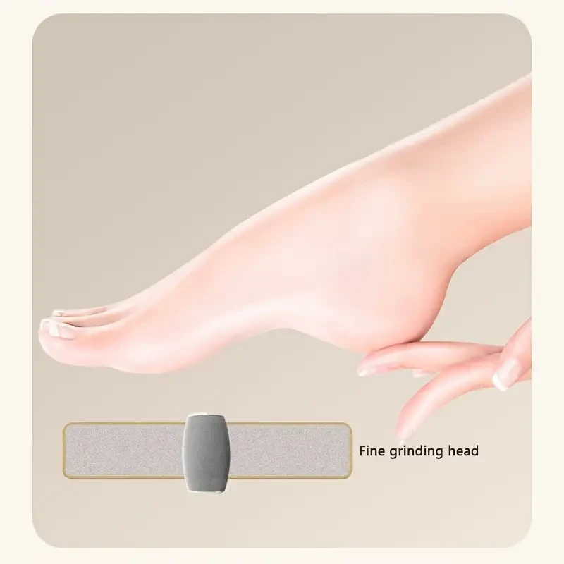 1pc Rechargeable Electric Foot Grinder