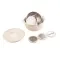 Kitchen Fruit Tray Removable Double Layer Creative Household Rotating Washing Basket