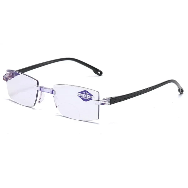 Biofocal Near FAR Progressive And Anti-Blue Eyewear HD lens Diamond-Cut