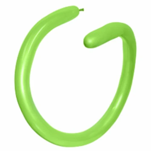 Modelling Balloons - Pack of 100 - 260QT Fashion Lime Green  Latex