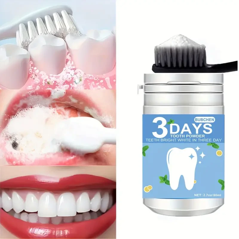 Pearl Essence Teeth Whitening Powder - 2.71oz Tooth Deep Cleaning and Breath Freshener