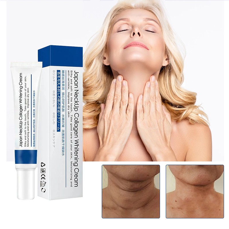 Collagen Protein Cream for Neck - Eliminate Fine Lines, Anti-ageing, Lift and Rejuvenate