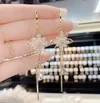 New Spring)Brilliant Flower Fringe Earrings