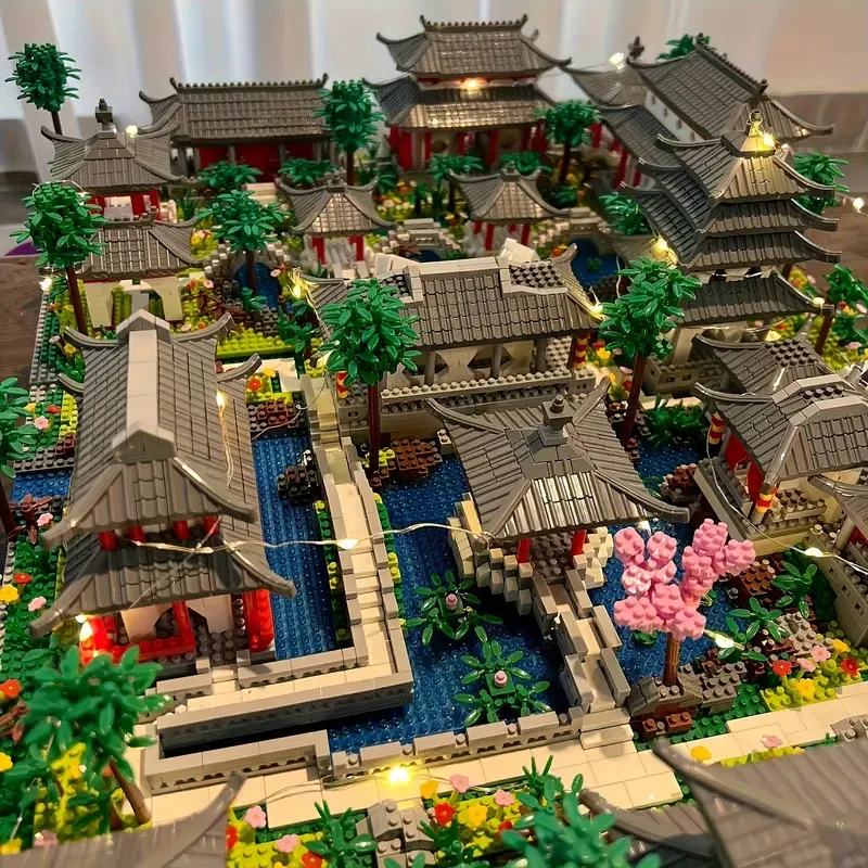 5530+ Piece Oriental Ancient Wisdom 3D Puzzle - Suzhou Garden Architecture Set