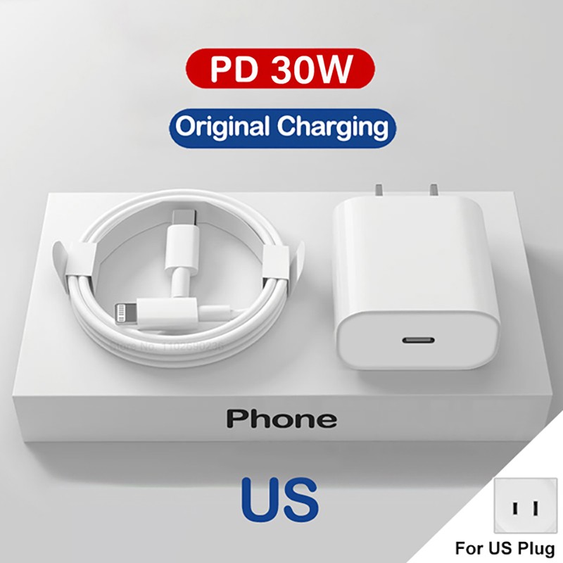 Apple MagSafe Wireless Charger - Fast Charging with Type-C Lightning Cable