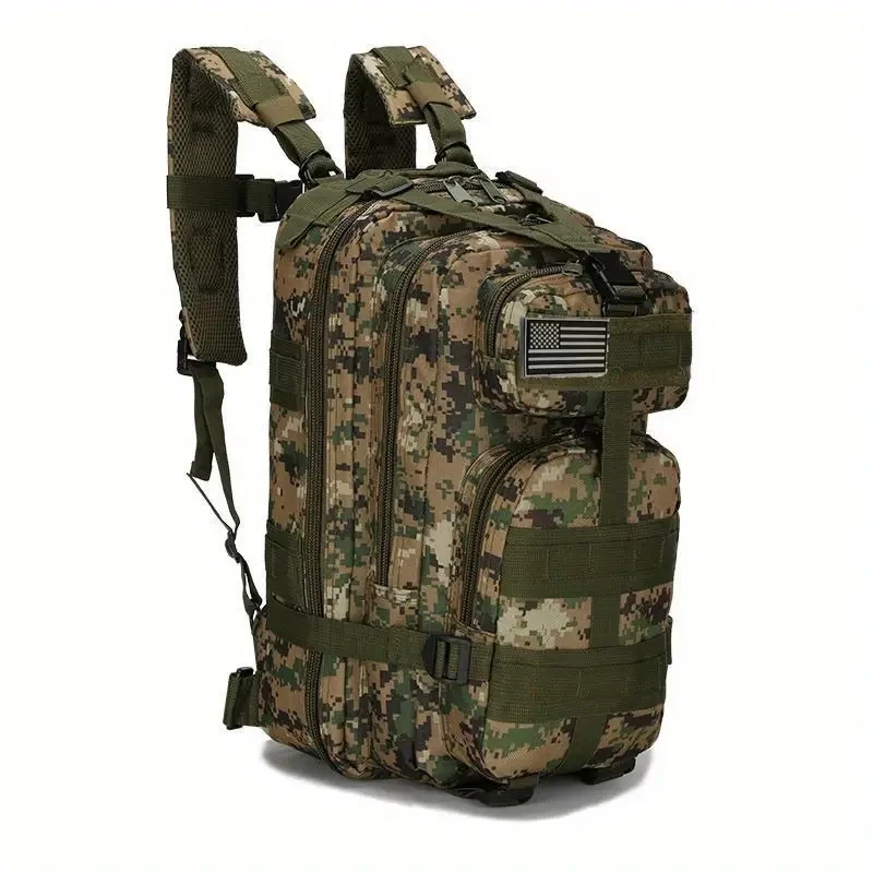 Waterproof Large Capacity Hiking Backpack for Men - Sport Casual Fishing Knapsack for Outdoors Camping