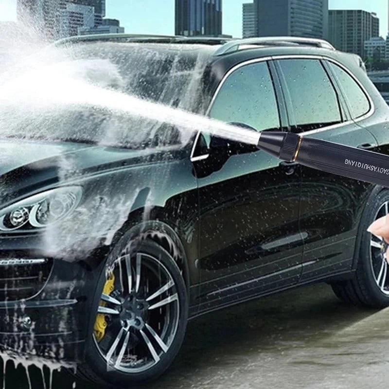Pressure water gun- turn your hose into a pressure washer!