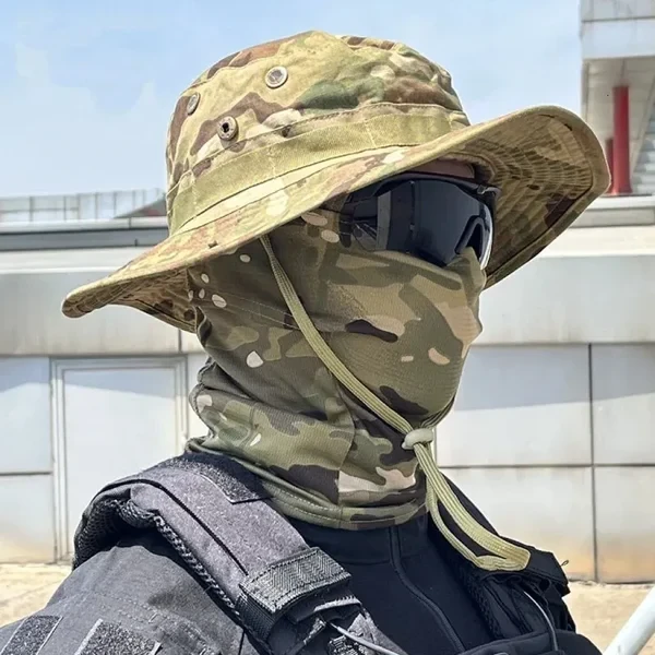 Cooling Neck Gaiter Face Mask Boonie Hat Set