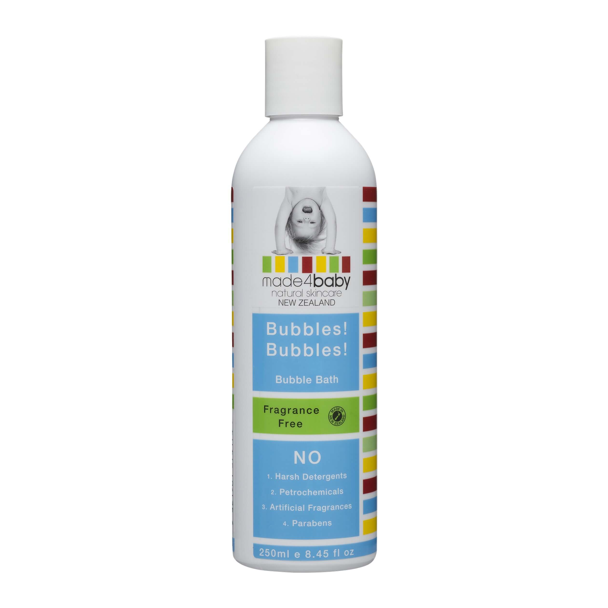 Made4Baby | Bubble Bath | Fragrance Free | NZ Made
