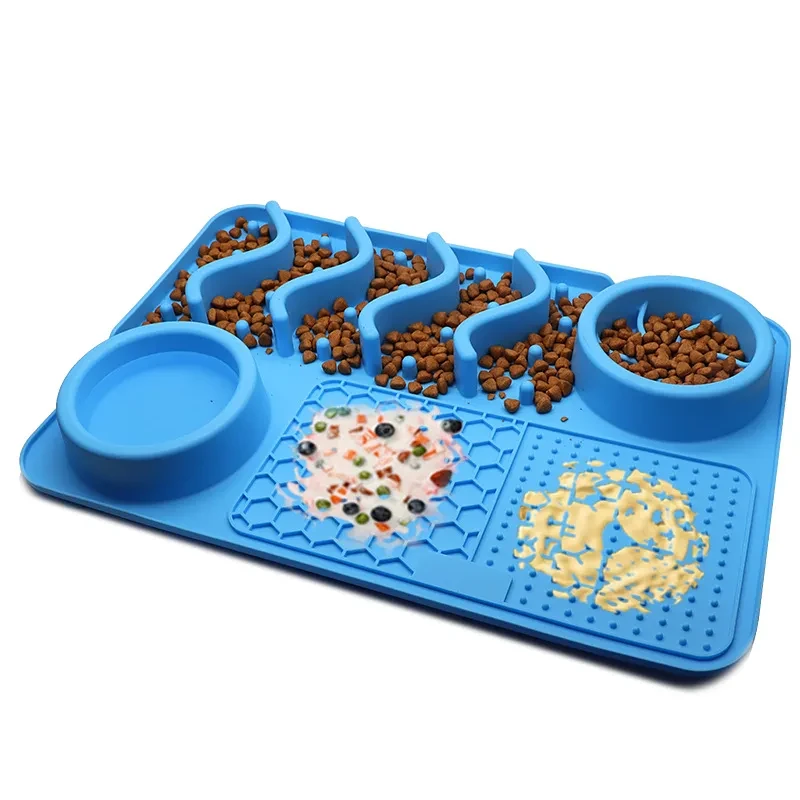 Dog Silicone Licking Pad Pet Licking Mat Silicone
