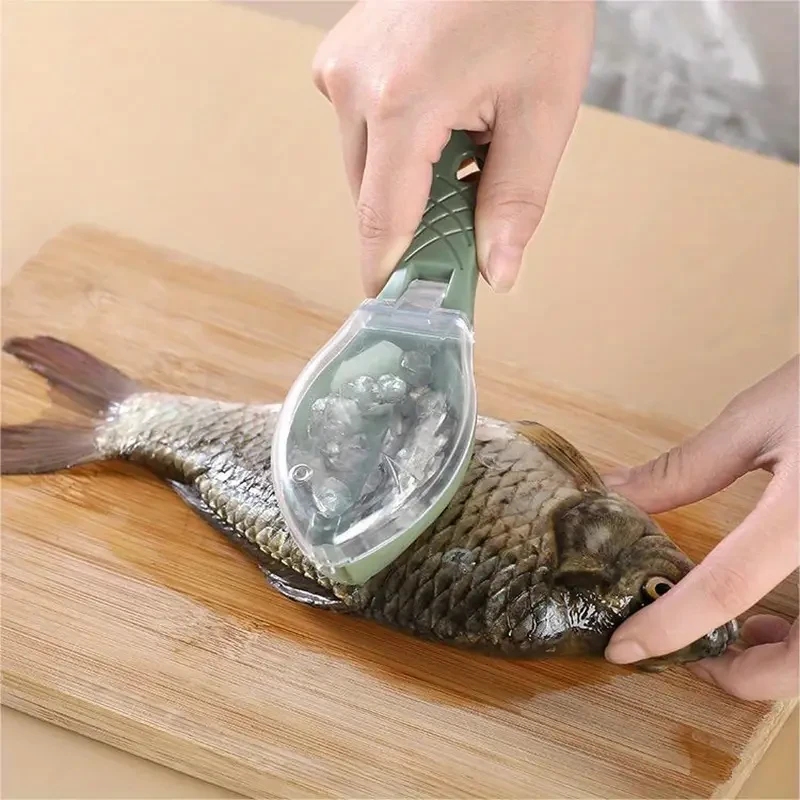 Fish Scale Remover, Plastic Fish Scale Peeler