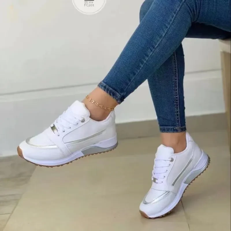 Casual Lace-up Flat Shoes