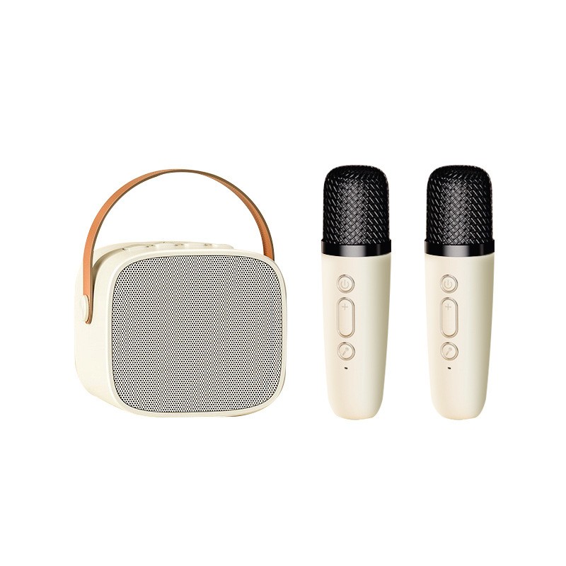 Karaoke Bluetooth Audio Wireless Children's Microphone - Fun and Portable Singing Experience