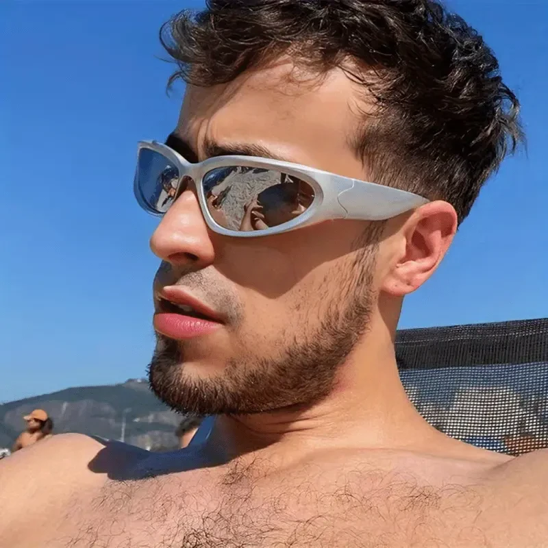 Trendy Y2K Future Style Fashion Glasses