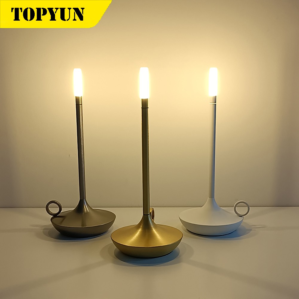 Rechargeable Wireless Touch Table Lamp - USB-C Creative Desk Lamp