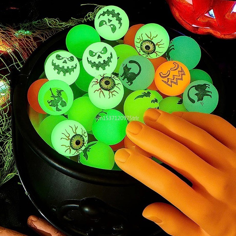 20Pcs Mini Colorful Bouncy Balls - Outdoor Party Game Toy Set