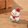 Handmade animal Santa ornaments
