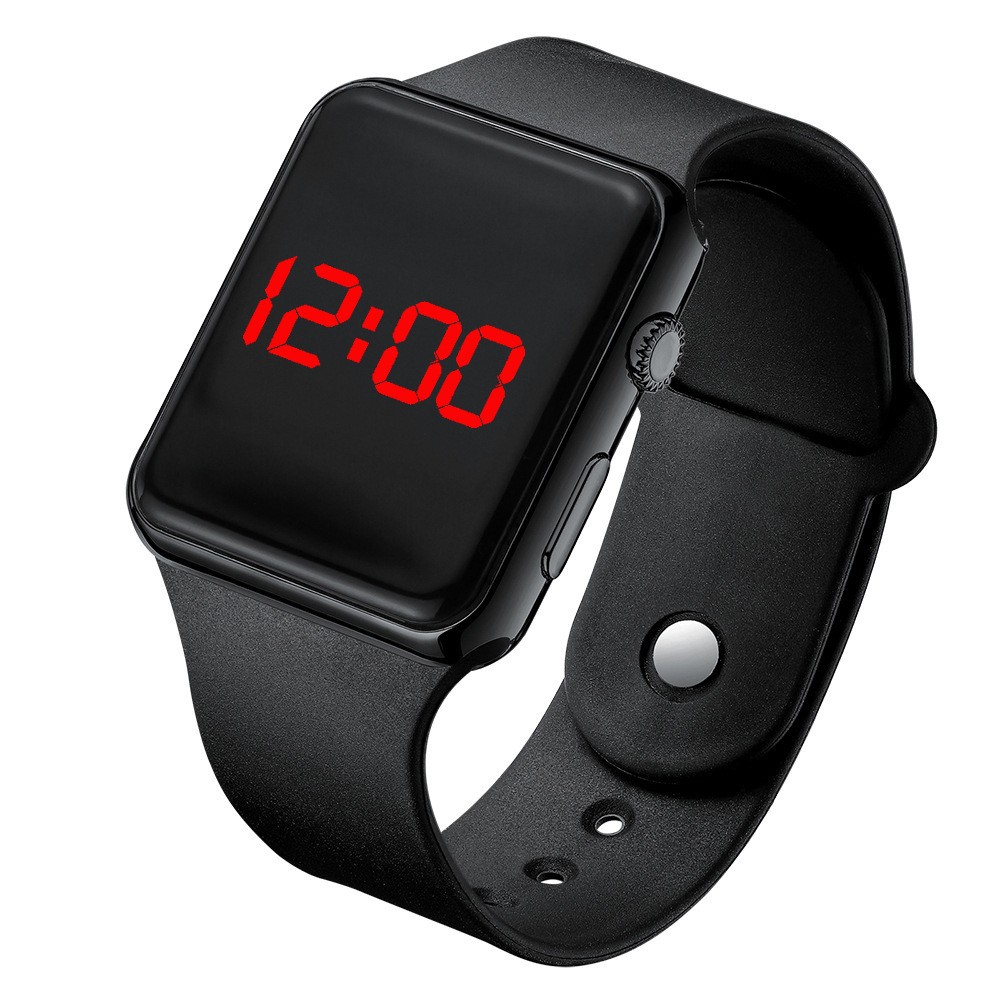 Fashion Sports LED Digital Watch - Casual Silicone Watch for Men and Women