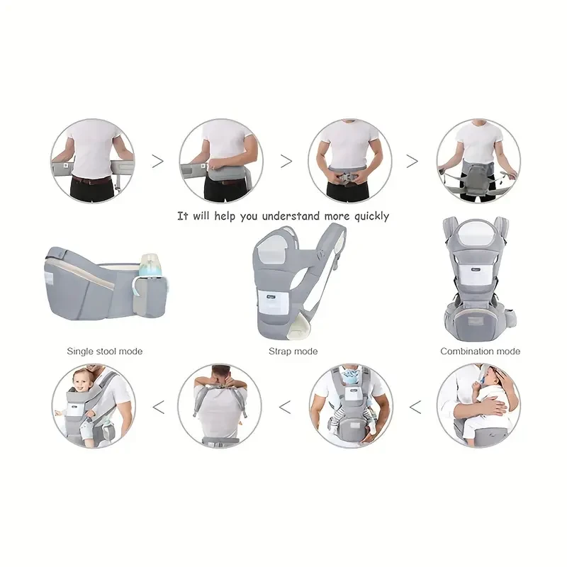 Baby Baby Carrier Waist Stool