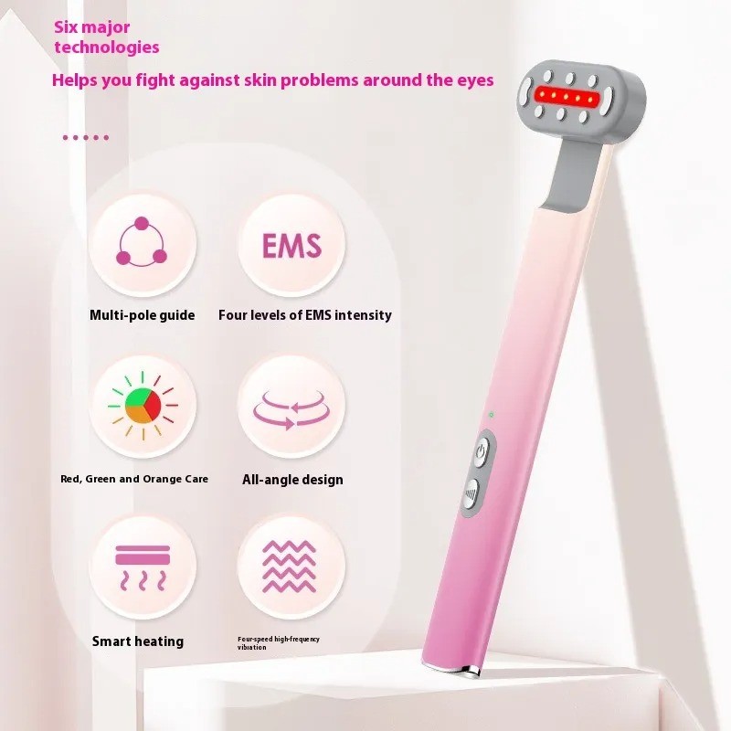 360 Rotating Heated Eye Massager - Micro-Current & Vibration