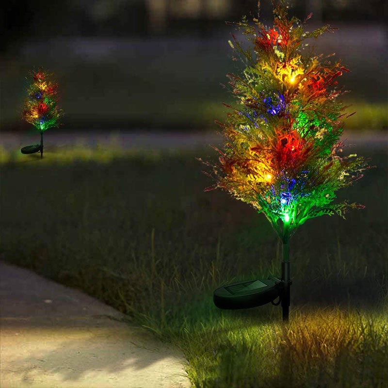 Solar Pine Christmas