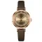 Ladies Small Dial Belt Watch Roman Character Quartz Business Watch