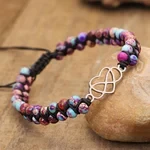 For Granddaughter - You Are Always In Mine Beads Bracelet