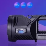 Super Bright Double-head Spotlight Portable Flashlight