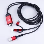 No Lagging HDMI TV Cable No network required for screen casting