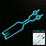 Motorcycle Helmet Light LED DIY Helmet LED Light Motorbike Reflective Strips