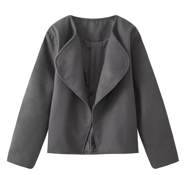 Chic Comfort Short Woolen Cardigan